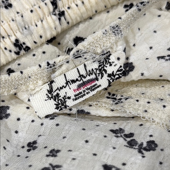 Free People Intimately White Coming Home Romper - S - Picture 4 of 4